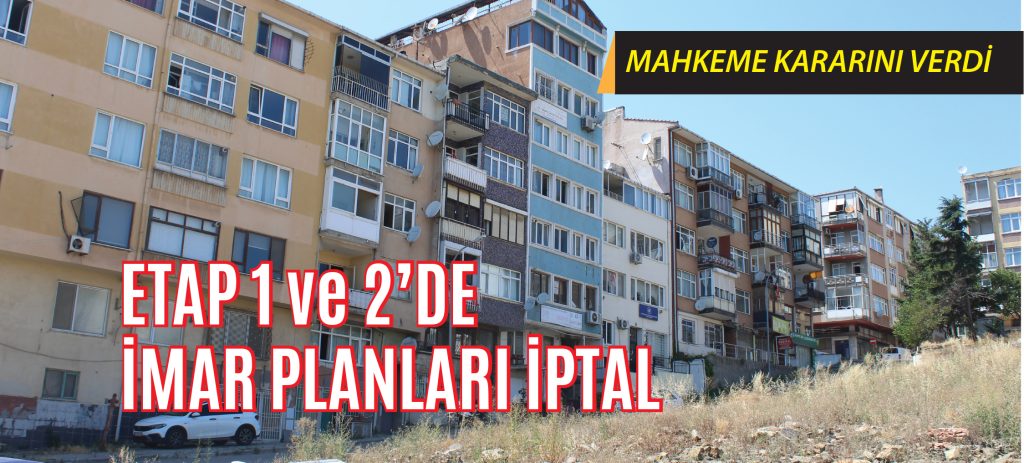 İMAR PLANLARI SİL BAŞTAN