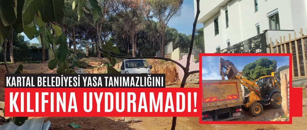 BELEDİYE’YE SUÇ ÜSTÜ