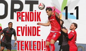 PENDİK PUAN KAYBETTİ