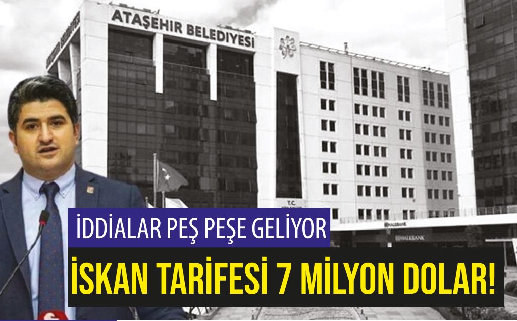 Ataşehir’de İskan tarifesi 7 milyon dolar!